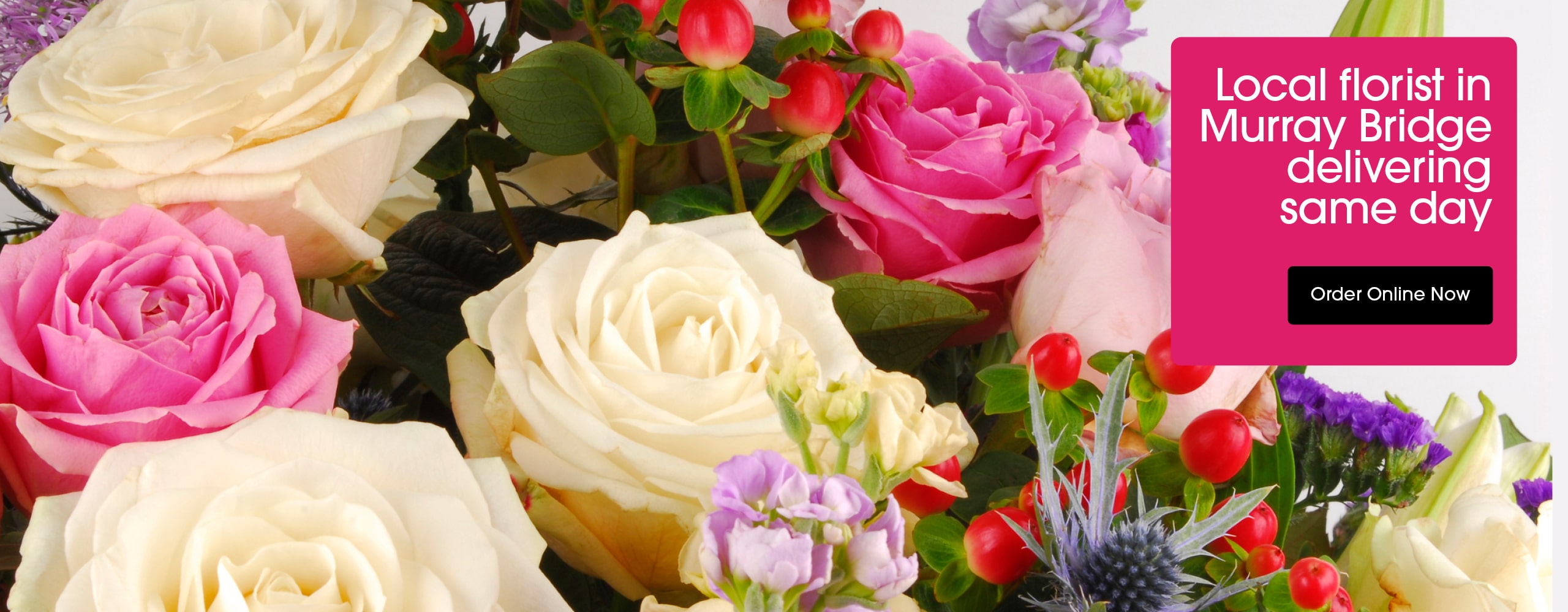 Seasonal bouquets from Bunches of love in Murray Bridge offering same-day delivery